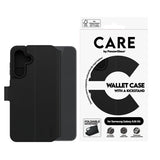 CARE by PanzerGlass Samsung Galaxy A36 (5G) Feature Wallet Case with Kickstand - Black