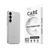 CARE by PanzerGlass Samsung Galaxy S25+ (Plus) FLAGSHIP Urban Combat Case - Transparent