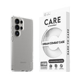 CARE by PanzerGlass Samsung Galaxy S25 Ultra FLAGSHIP Urban Combat Case - Transparent