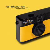 Camp Snap Screenless Digital Camera - 8 Megapixels - Rechargeable - Sunbeam Yellow