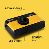 Camp Snap Screenless Digital Camera - 8 Megapixels - Rechargeable - Sunbeam Yellow