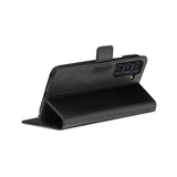 Samsung Galaxy S22 dbramante1928 Copenhagen Slim Genuine Leather Flip Case with Wallet - Black