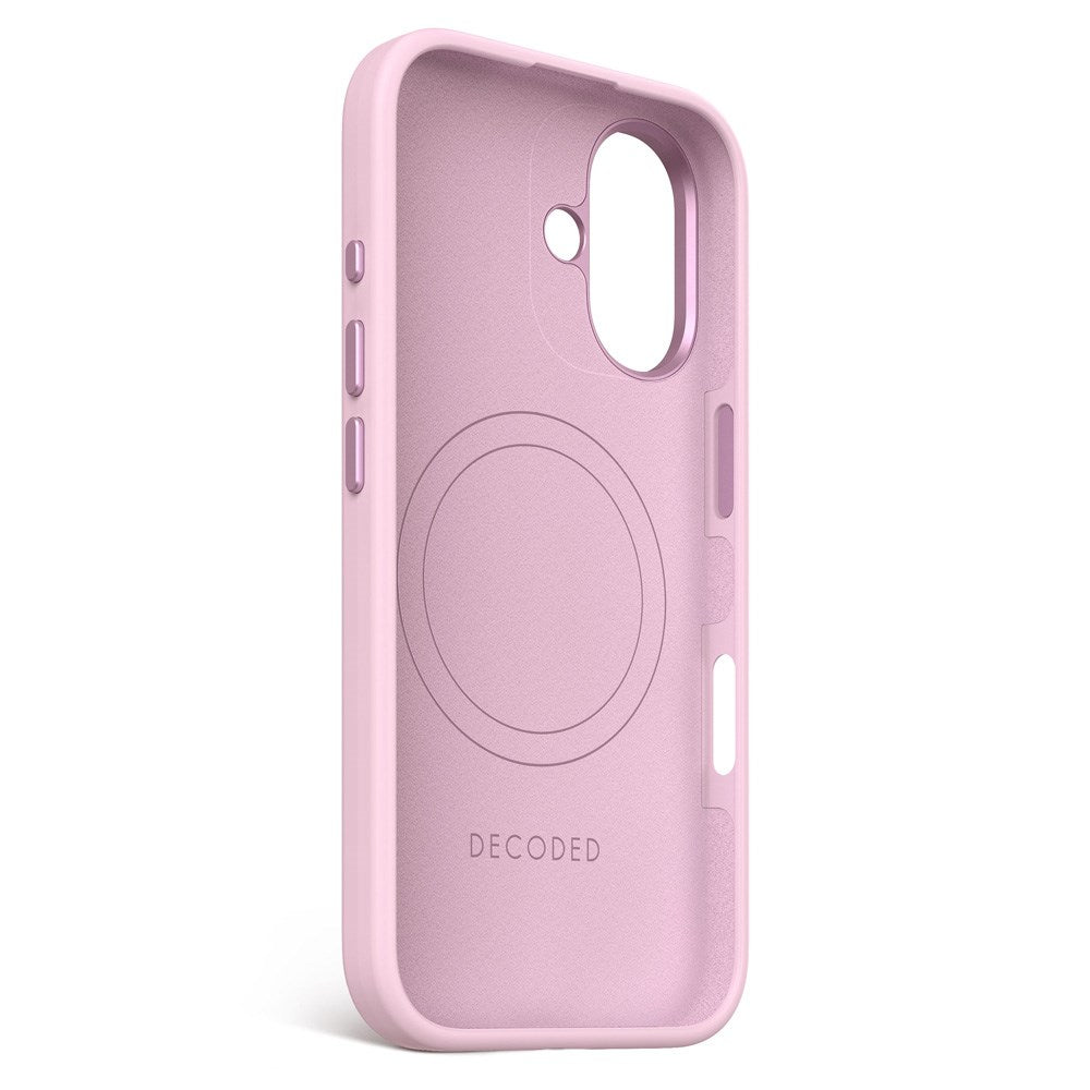 Decoded iPhone 16 AntiMicrobial Silicone Case - MagSafe Compatible - Lilac