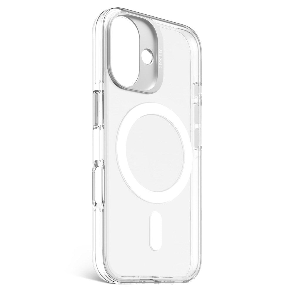 Decoded iPhone 16 Plus Clear Case - 100% Recycled Plastic - MagSafe Compatible - Transparent