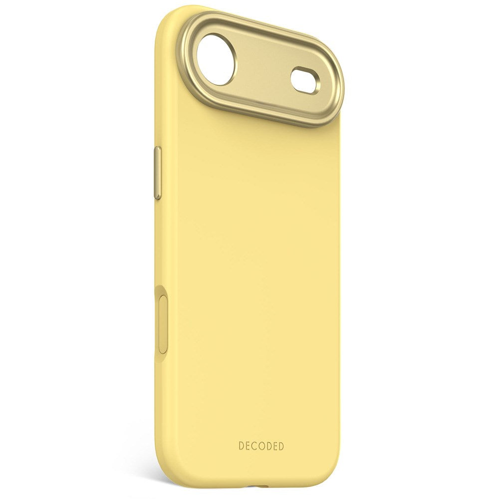 Decoded iPhone Air AntiMicrobial Silicone Case - MagSafe Compatible - Yuma Yellow
