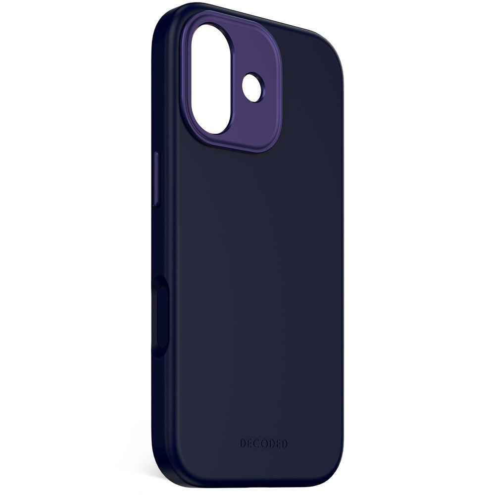 Decoded iPhone 17 AntiMicrobial Silicone Case - MagSafe Compatible - True Navy