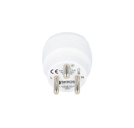 Skross EU To DK Travel Adapter