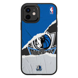 iPhone 12 / 12 Pro RhinoShield SolidSuit Drop Proof NBA Case with Dallas Mavericks - Sweat and Tears