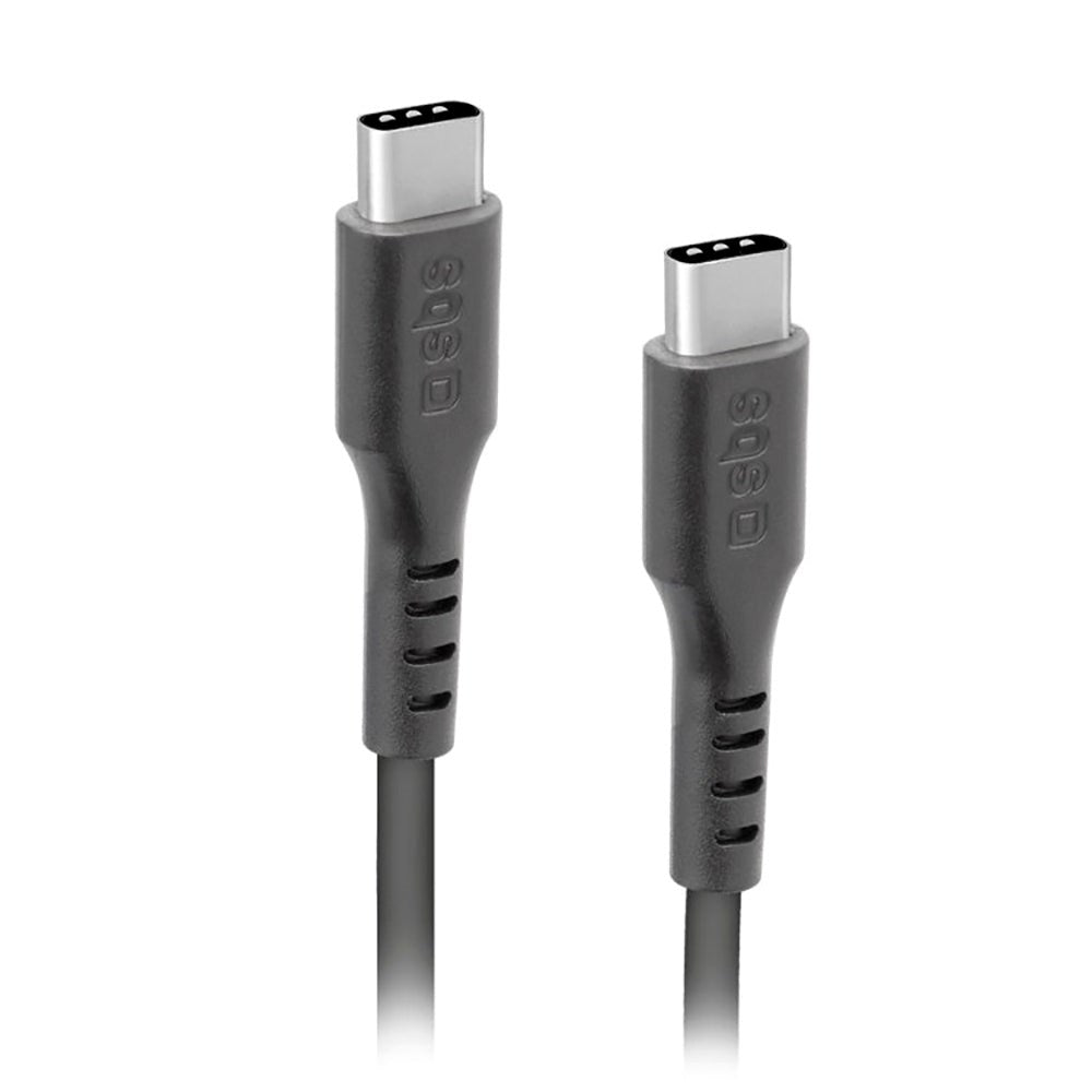 SBS USB-C to USB-C - 1.5 Meter - 25W (PD) - Black