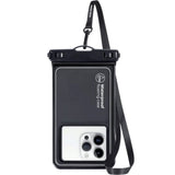 Universal Waterproof Case Pouch Mobile Origin - Black / Transparent (Max. Phone: 6.5")