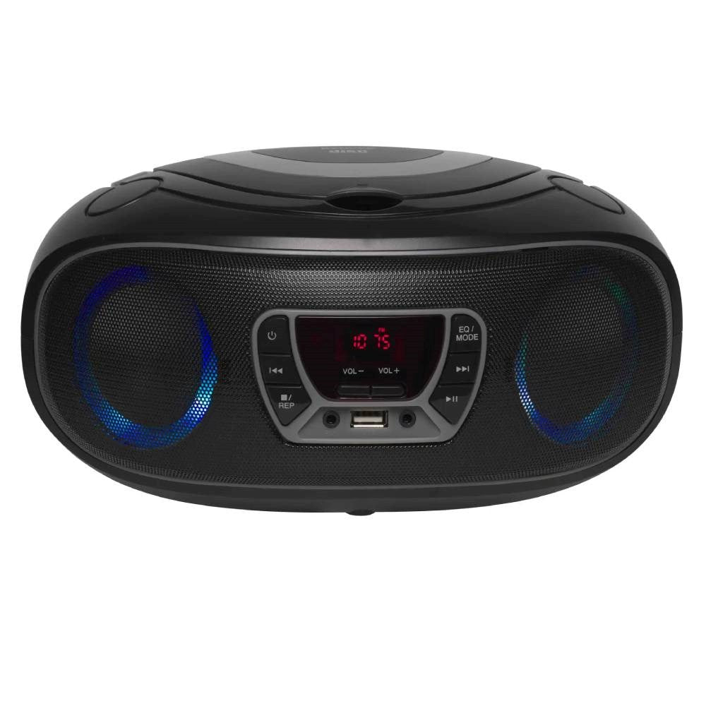 Denver TCL-212BTP Bluetooth Speaker with CD Player - Black / Grey