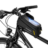 Wozinsky - Waterproof Mobile Holder / Bag for Bicycle 1 Liter - Black