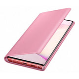 Original Samsung Galaxy Note10 LED View Wallet Case - EF-NN970PPEGWW - Pink