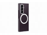 Original Samsung Galaxy Z Fold8 Ultra Cover Clear Magnet Case w. Protective Film- Transparent