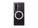Original Samsung Galaxy Z Fold8 Ultra Cover Clear Magnet Case w. Protective Film- Transparent