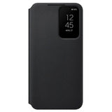 Original Samsung Galaxy S22 Smart Clear View Case V.2 - Black (EF-ZS901CBEGEW)