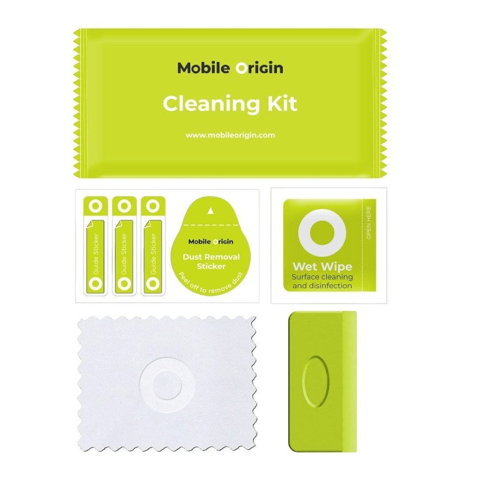 iPhone 18 Pro Max Mobile Origin EasyGlass Privacy Screen Protector with Applicator - Transparent