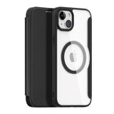 iPhone 15 Plus DUX DUCIS Skin X Pro Series Flip Case - MagSafe Compatible - Black