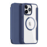 iPhone 15 Pro Max DUX DUCIS Skin X Pro Series Flip Case - MagSafe Compatible - Blue