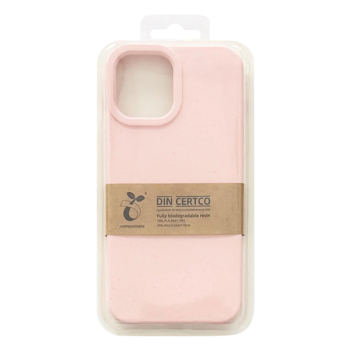 iPhone 13 Pro Hurtel Eco Case - Eco-friendly Plantbased Case - Pink