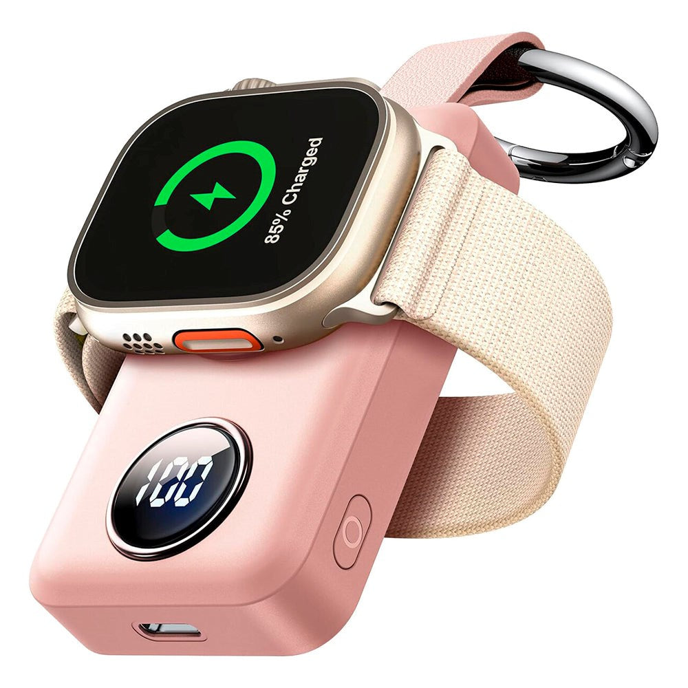 Joyroom JR-WQW01 2000mAh 3W Power bank for Apple Watch - Pink