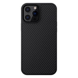 iPhone 13 Pro Max NILLKIN Synthetic Fiber Carbon Case - Black