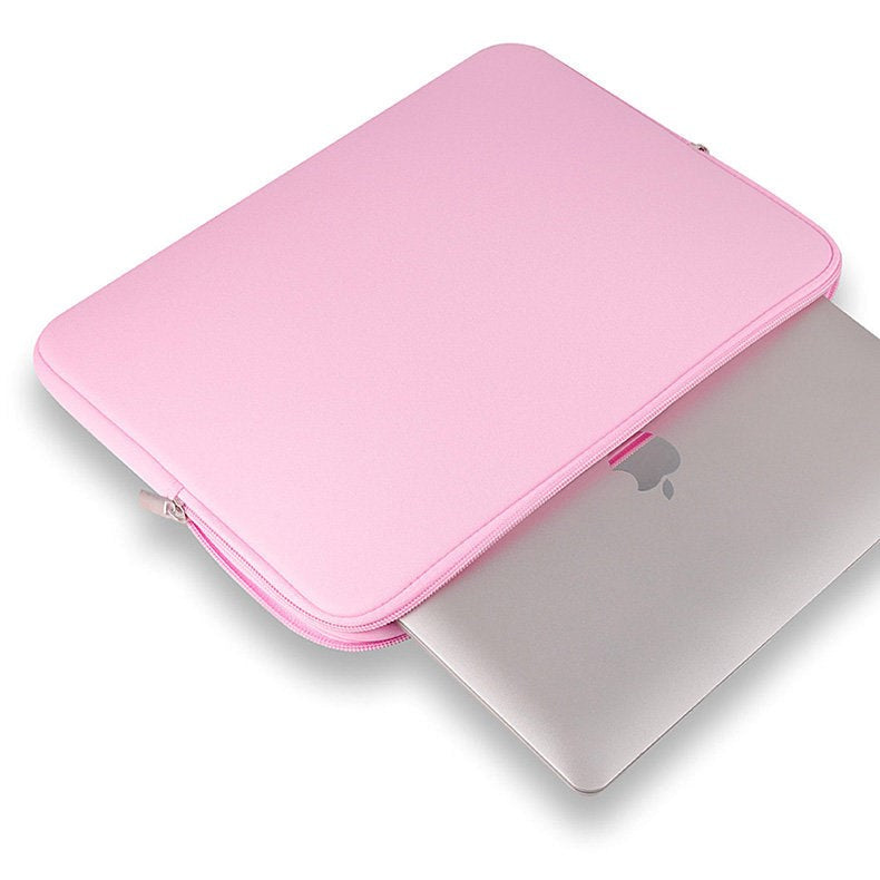 Hurtel Laptop 14" (35 x 25 x 2 CM) Neopren Sleeve - Pink