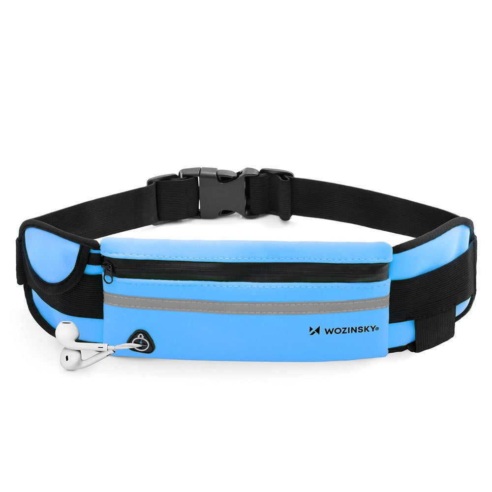 Wozinsky Universal Running Belt (Max. Phone: 17.5 x 9 x 1.5 cm) - Blue