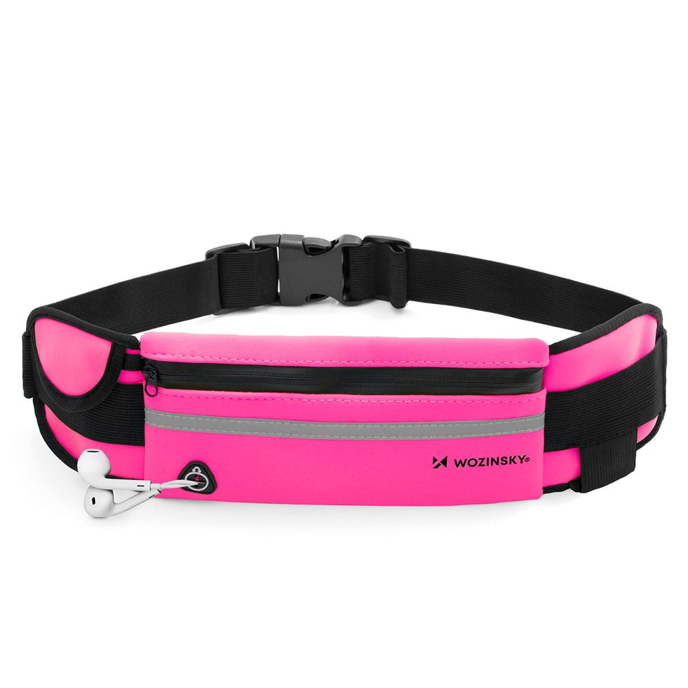 Wozinsky Universal Running Belt (Max. Phone: 17.5 x 9 x 1.5 cm) - Pink