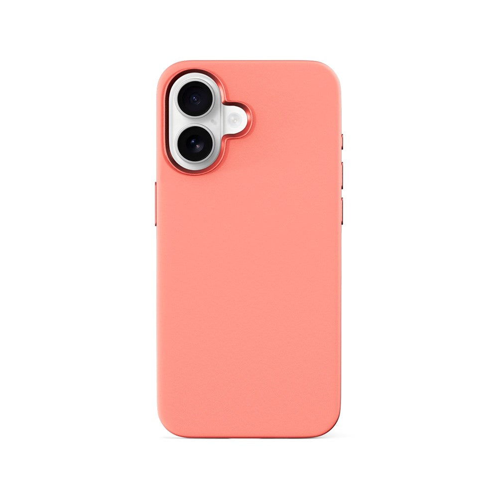 iPhone 16 Epico Mag+ Silicone Case - MagSafe Compatible - Peach Pink