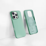 iPhone 16 Pro Epico Mag+ Silicone Case - MagSafe Compatible - Pastel Turquoise