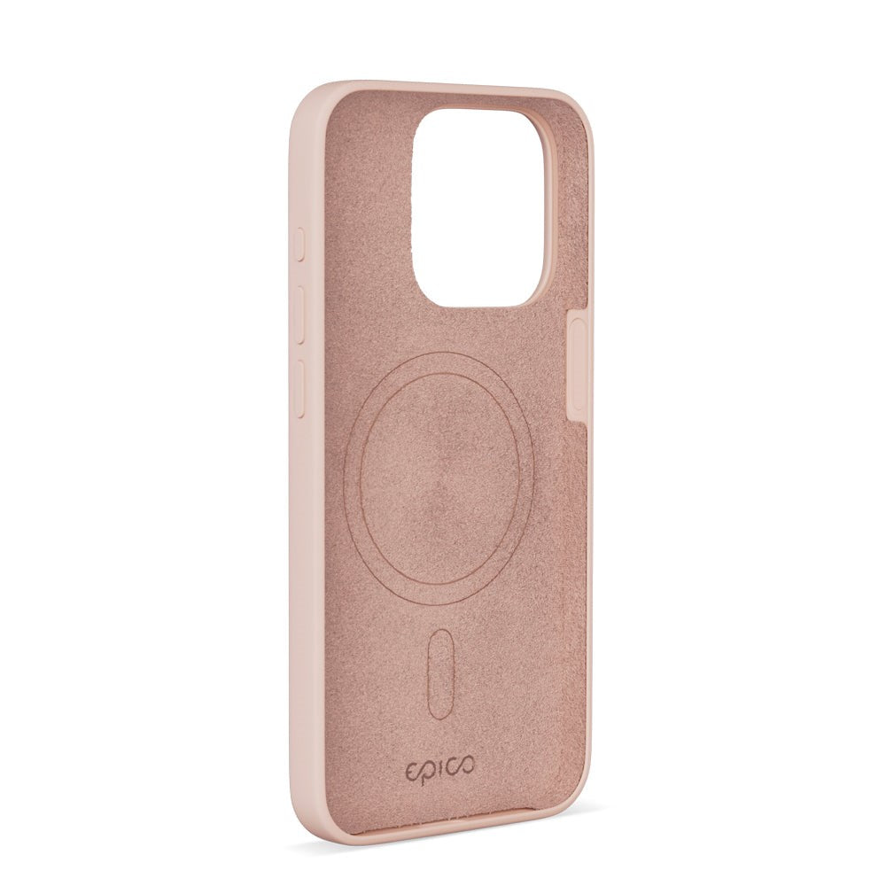 iPhone 15 Pro Epico Silicone Case - MagSafe Compatible - Pink