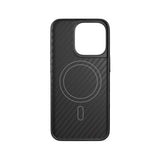 Epico iPhone 16 Pro Mag+ Hybrid Carbon Case - MagSafe Compatible - Black