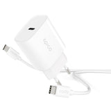 Epico Wall Charger PD 20W w. USB-C to USB-C Kabel - White