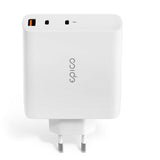 Epico Wall Charger PD 140W GaN w. 2 x USB-C & 1 x USB-A - White