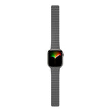 Apple Watch (38/40/SE/41/42mm) Epico Magnetic Silicone Strap - Grey / Green