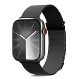 Apple Watch (42/44/SE/45/46/49mm) Epico Milanese+ (Plus) Stainless Steel Strap - Space Gray