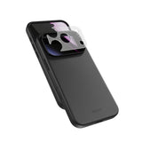 iPhone 18 Pro / 17 Pro Epico Leather Pro Mag+ Case with Camera Protection - MagSafe Compatible - Black