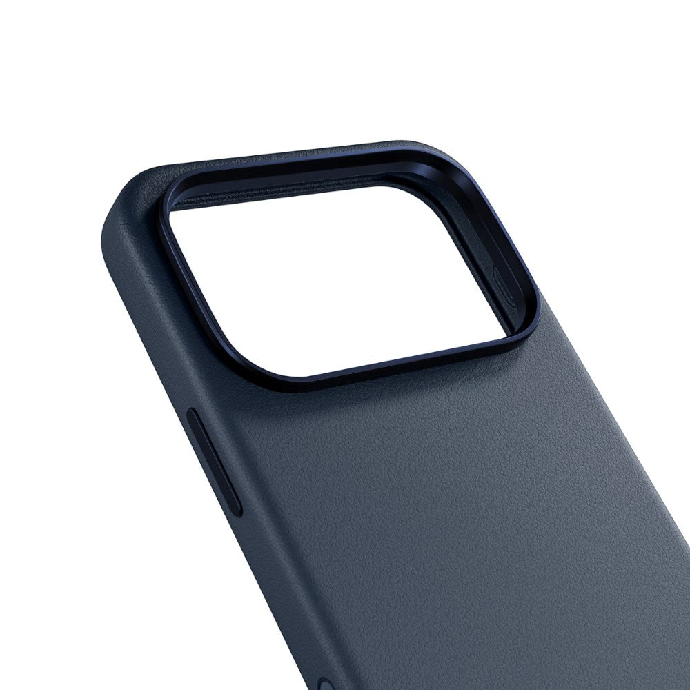 iPhone 18 Pro Max / 17 Pro Max Epico Leather Pro Mag+ Case with Camera Protection - MagSafe Compatible - Blue