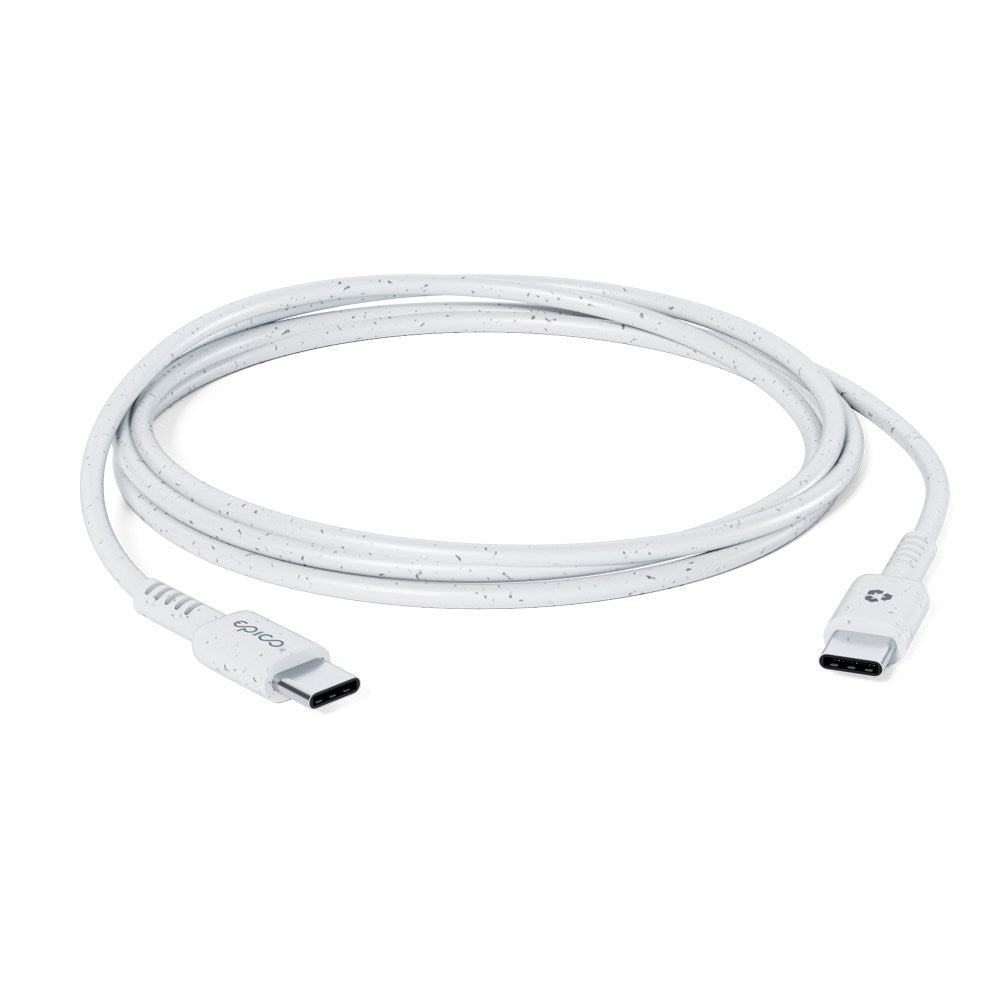 Epico Resolve USB-C to USB-C Cable PD 60W - 120cm - White