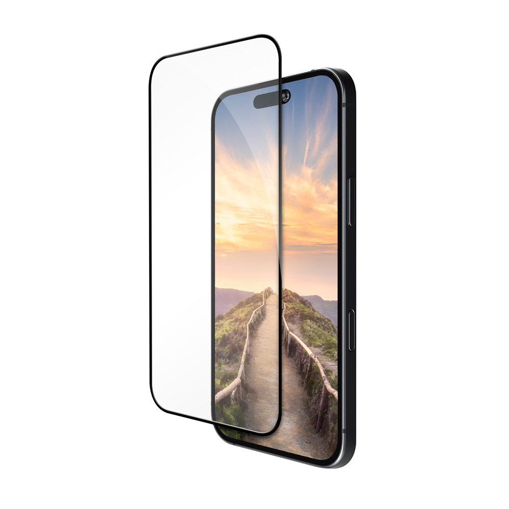 iPhone 17 Pro dbramante1928 Eco-Shield Screen Protector with Installation Frame - Black Edge