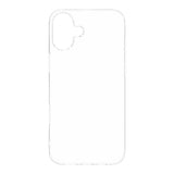 eSTUFF iPhone 16 INFINITE VIENNA Flexible Plastic Case - 100% Recycled Plastic - Transparent