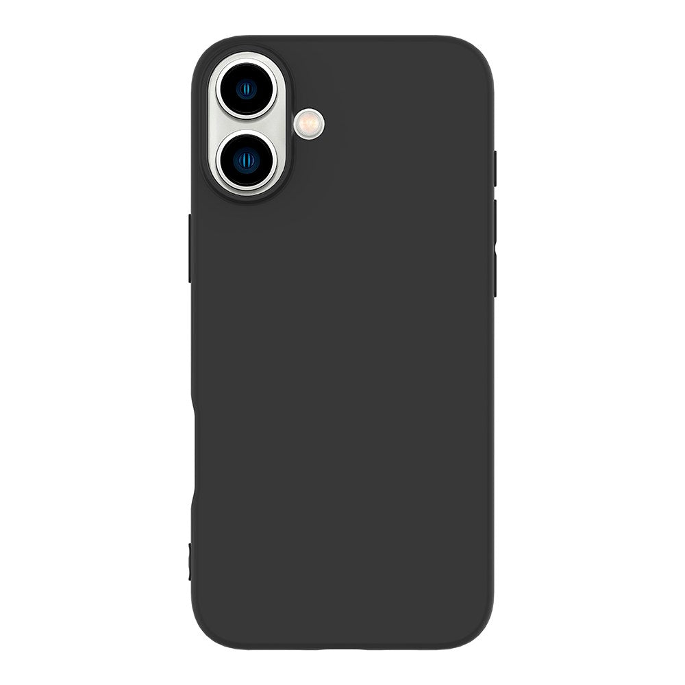 eSTUFF iPhone 16 Plus INFINITE VIENNA Flexible Plastic Case - 100% Recycled Plastic - Black