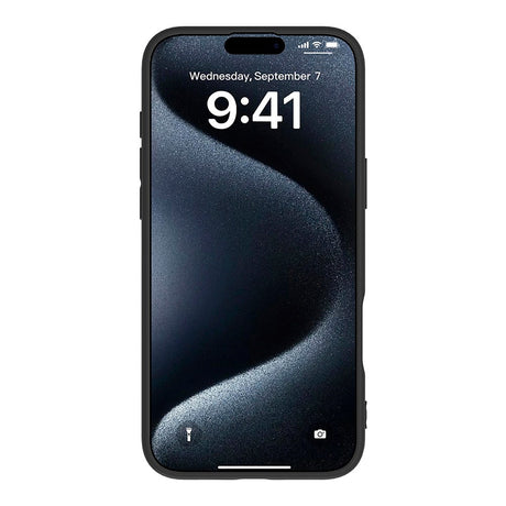 eSTUFF iPhone 16 Plus INFINITE VIENNA Flexible Plastic Case - 100% Recycled Plastic - Black