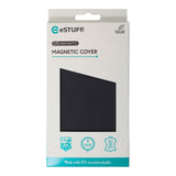 eSTUFF iPhone 16 Pro INFINITE VENICE Leather Covered Plastic Case - MagSafe Compatible - Black