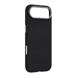 eSTUFF iPhone Air INFINITE VENICE Faux Leather-Covered Plastic Case - MagSafe Compatible - Black