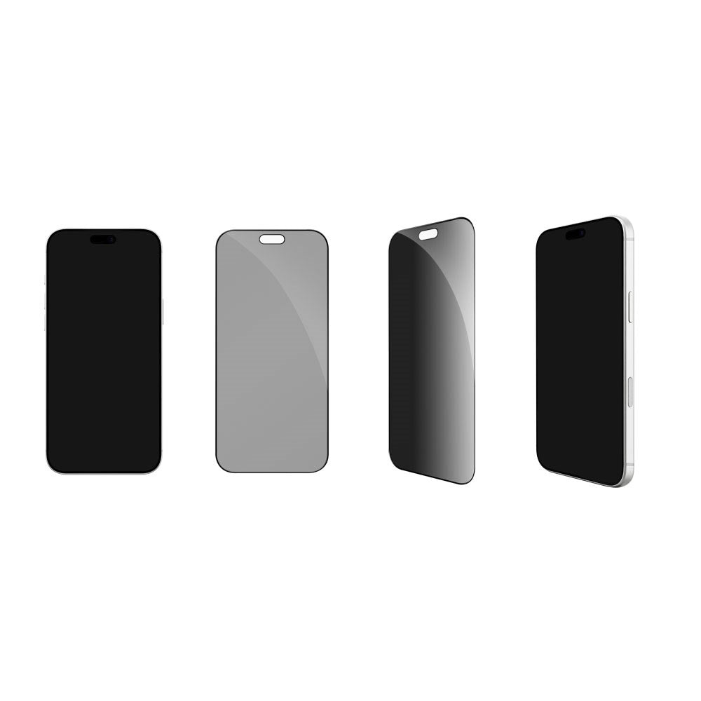 iPhone 18 Pro Max dbramante1928 Eco-Shield Privacy Screen Protector with Installation Frame - Transparent