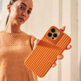 Nudient Bold iPhone 13 Pro Case - Tangerine Orange