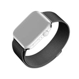 Apple Watch (42/44/SE/45/49mm) Fixed Mesh Strap - Black