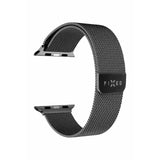 Apple Watch (42/44/SE/45/49mm) Fixed Mesh Strap - Black